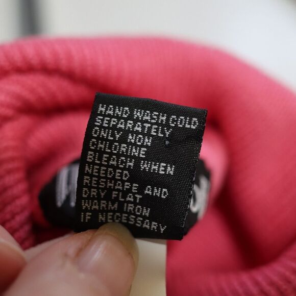 Wainscott VTG Pink Cable Knit Turtle Neck Pullover Sweater Large - Picture 12 of 13